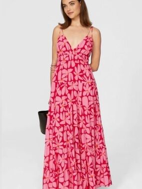 Hutch | Dresses | New Anthropologie Hutch Carmichael Maxi Dress Red |  Poshmark